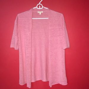 Eileen Fisher Short Sleeve Sweater, Petite Medium